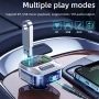 Автомобильний FM-модулятор Hoco E75 PD30W+QC3.0 BT FM transmitter V5.0, Dark blue