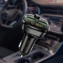 Автомобільний FM-модулятор Wekome WP-C26 2USB Bluetooth 5.0 MP3, Black