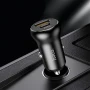 Автомобильное зарядное устройство HOCO NZ5 PD30W+QC3.0 (1Type-C/1USB), Black