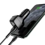 Aвтомобильное зарядное устройство Hoco Z36 2 USB 2,4А Lightning 1м белый