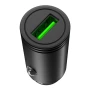 Автомобільний зарядний пристрій XO CC39 USB 18W QC3.0 3A cable lightning, Black