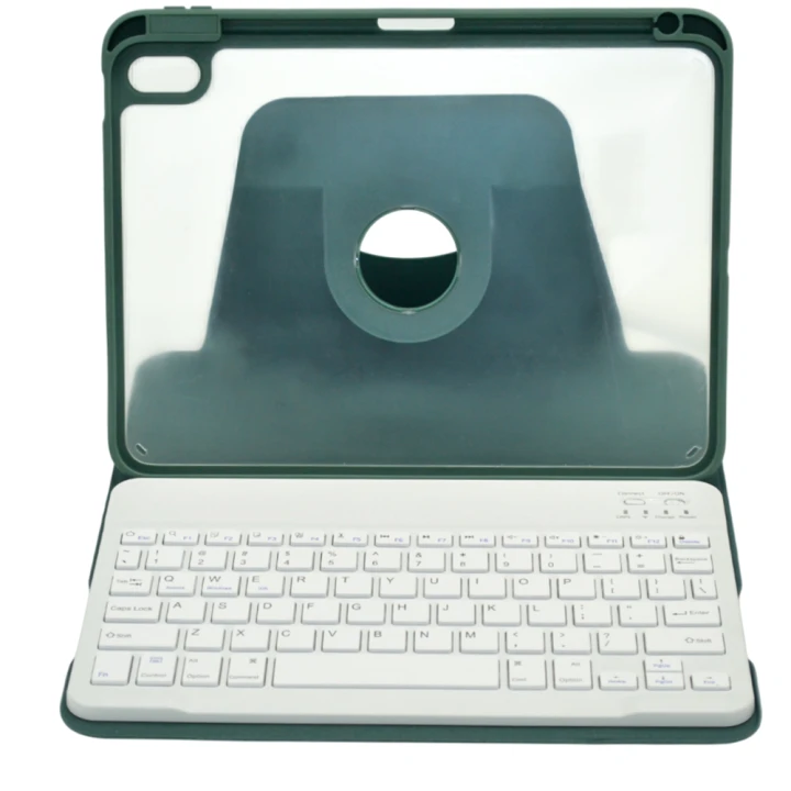Чохол із Bluetooth - клавіатурою Glass Magnet Flip Cover 360 для iPad 10.9 2022