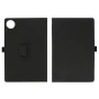 Чохол - книжка Textile Leather Case with Stand для Blackview Oscal Pad 18, Black