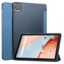 Чехол - книжка Glass Magnet Flip Cover для Blackview Tab 70 Wi-Fi / Tab 8 WiFi серебряный