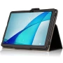Чехол - книжка Textile Leather Case with Stand для Blackview Tab 15 / Tab 15 Pro черный