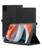 Чохол - книжка Textile Leather Case with Stand для Doogee T20mini, Black