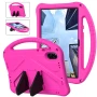 Чехол-накладка Kids with Stand для Honor Pad X9 / X8 Pro с ручкой розовый
