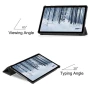 Чехол-книжка Custer Magnet Flip Cover для Nokia T21 черный
