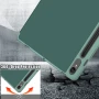 Чохол-книжка Custer Flip Cover Transformer для Samsung Galaxy Tab S9 Plus / Tab S10 Plus синій
