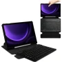 Чехол с Bluetooth - клавиатурой Glass Magnet Flip Cover 360 для Samsung Galaxy Tab A9 розовый
