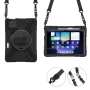 Протиударний чохол-накладка Armor Rotating Bracelet для Xiaomi Pad 6 / 6 Pro з поворотним кронштейном та ременем чорний