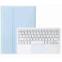 Чехол с Bluetooth - клавиатурой Magnet Flip Cover для Xiaomi Pad 7 / 7 Pro  с Тачпадом розовый