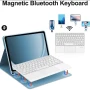 Чехол с Bluetooth - клавиатурой Magnet Flip Cover для Xiaomi Pad 7 / 7 Pro  с Тачпадом розовый