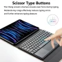 Чохол із Bluetooth - клавіатурою Magnet Flip Cover для Xiaomi Redmi Pad SE 8.7 з Тачпадом чорний
