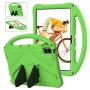 Чохол-накладка Kids with Stand для Xiaomi Redmi Pad SE з ручкою зелений