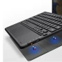Чохол із Bluetooth - клавіатурою Magnet Flip Cover для Xiaomi Poco Pad 12.1 з RGB-підсвічуванням