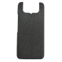 Чехол накладка Textile leather саse для Asus Zenfone 7 / 7 Pro черный
