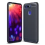Чохол накладка Polished Carbon для Huawei Honor V20 сірий