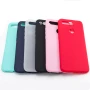 Матовый чехол накладка Silicone Matted для Huawei V20 белый