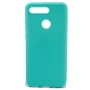 Матовый чехол накладка Silicone Matted для Huawei V20 белый