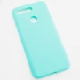 Матовый чехол накладка Silicone Matted для Huawei V20 белый
