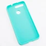 Матовый чехол накладка Silicone Matted для Huawei V20 белый