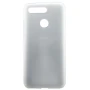 Матовый чехол накладка Silicone Matted для Huawei V20 белый
