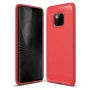 Чохол накладка Polished Carbon для Huawei Mate 20 Pro червоний