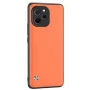Шкіряний чохол - накладка CODE Tactile Experience для Huawei Nova Y61 оранжевий