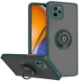 Чохол-накладка TPU Color Matte Ring для Huawei Nova Y61 оливковий