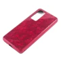 Чехол Marble Glass Case для Huawei P40 белый