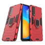 Чехол накладка Ricco Black Panther Armor для Huawei P Smart 2021 красный