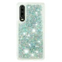Силиконовый чехол накладка Epik Bling Sand Case для Huawei P30 фиолетовый