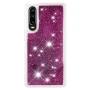 Силиконовый чехол накладка Epik Bling Sand Case для Huawei P30 фиолетовый