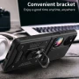 Чехол накладка Ricco Camera Sliding для Huawei P50 Pocket красный