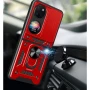 Чехол накладка Ricco Camera Sliding для Huawei P50 Pocket красный