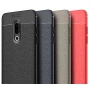 Чехол накладка Auto Focus для Meizu 15 Plus ТПУ синий