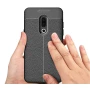 Чехол накладка Auto Focus для Meizu 15 Plus ТПУ синий