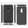 Чохол накладка Polished Carbon для Meizu 15 Plus сірий