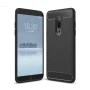 Чохол накладка Polished Carbon для Meizu 15 Plus сірий