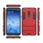 Чехол накладка Iron Man для Meizu 15 Plus темно-синий