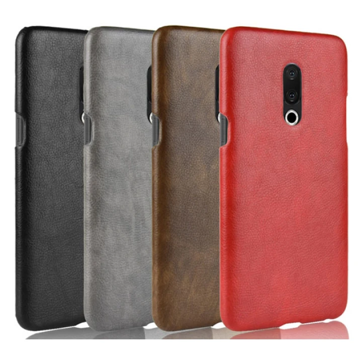 Кожаный чехол накладка для Meizu 15 Plus