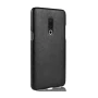 Шкіряний чохол накладка для Meizu 15 Plus чорний
