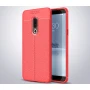 Чехол накладка Auto Focus для Meizu 15 ТПУ синий