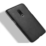 Кожаный чехол накладка для Meizu 15 коричневый