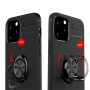 Чехол Auto Focus C-KU 360 Rotating Ring для Apple iPhone 12 /12 Pro черный