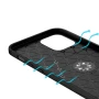 Чехол Auto Focus C-KU 360 Rotating Ring для Apple iPhone 12 /12 Pro черный