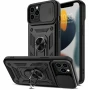 Чохол накладка Ricco Camera Sliding для Apple iPhone 14 Pro Max синій