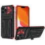 Чохол-накладка Armor Case with Card Slot для Apple iPhone 14 Pro чорний