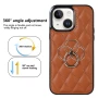Чехол-накладка Lingge для Apple iPhone 14 Plus​ с кольцом-держателем чёрный